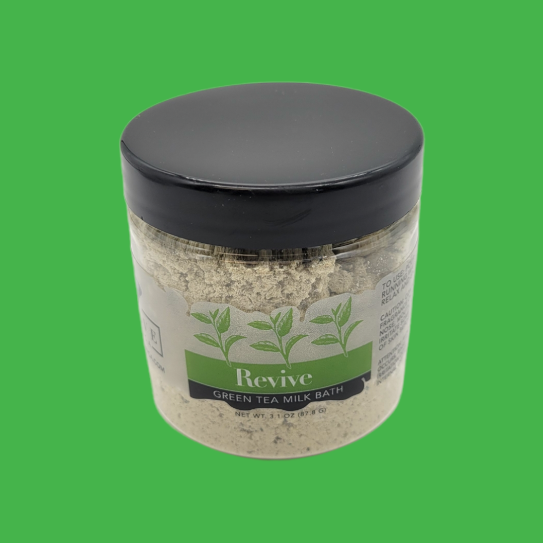Milk Bath - Revive (Green Tea) Mini from Evolve Botanica