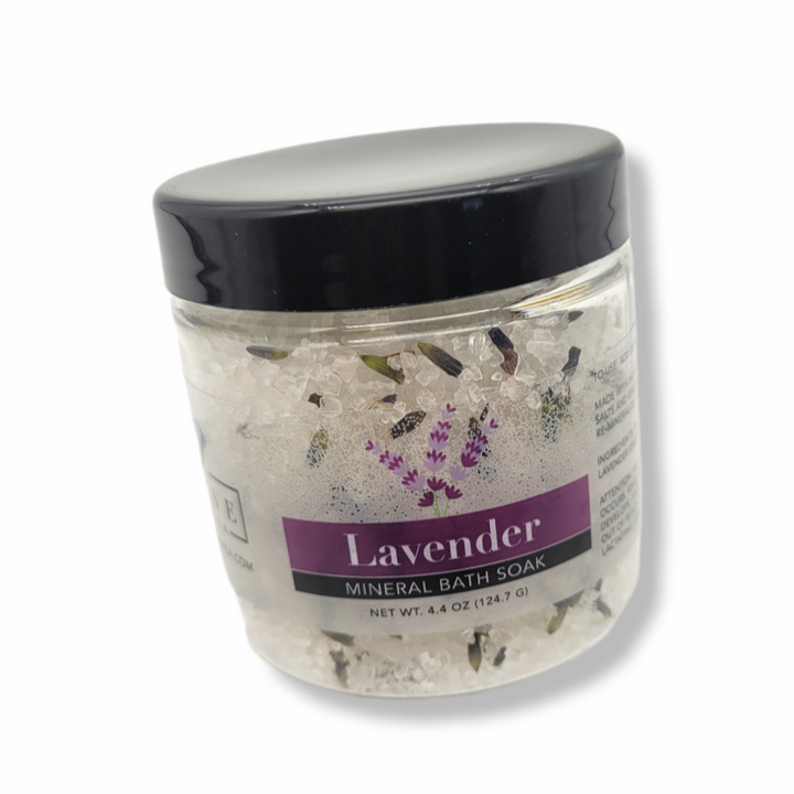 Mineral Soak - Lavender Spa (Bath Salt) Mini from Evolve Botanica