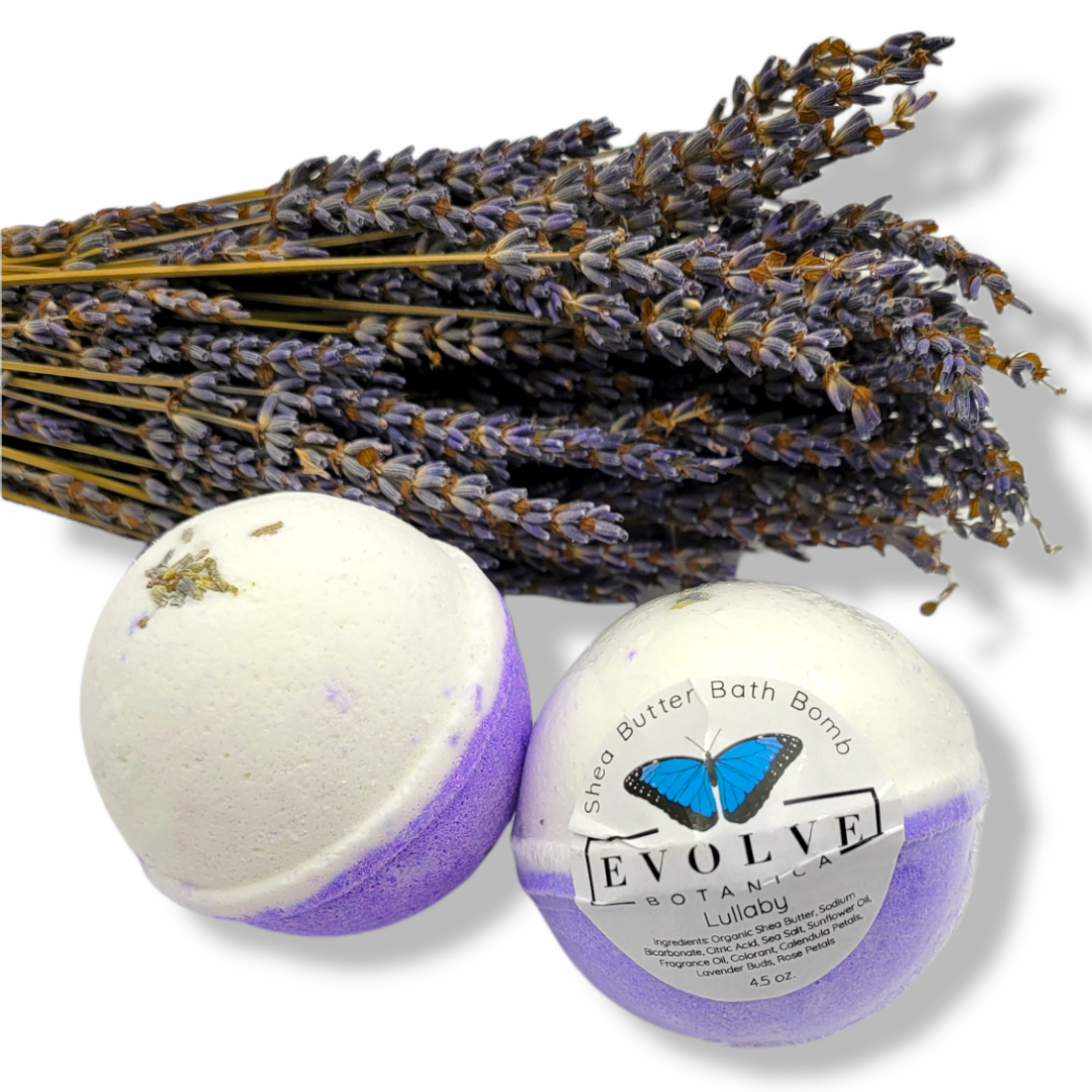 Bath Bomb - Lullaby from Evolve Botanica
