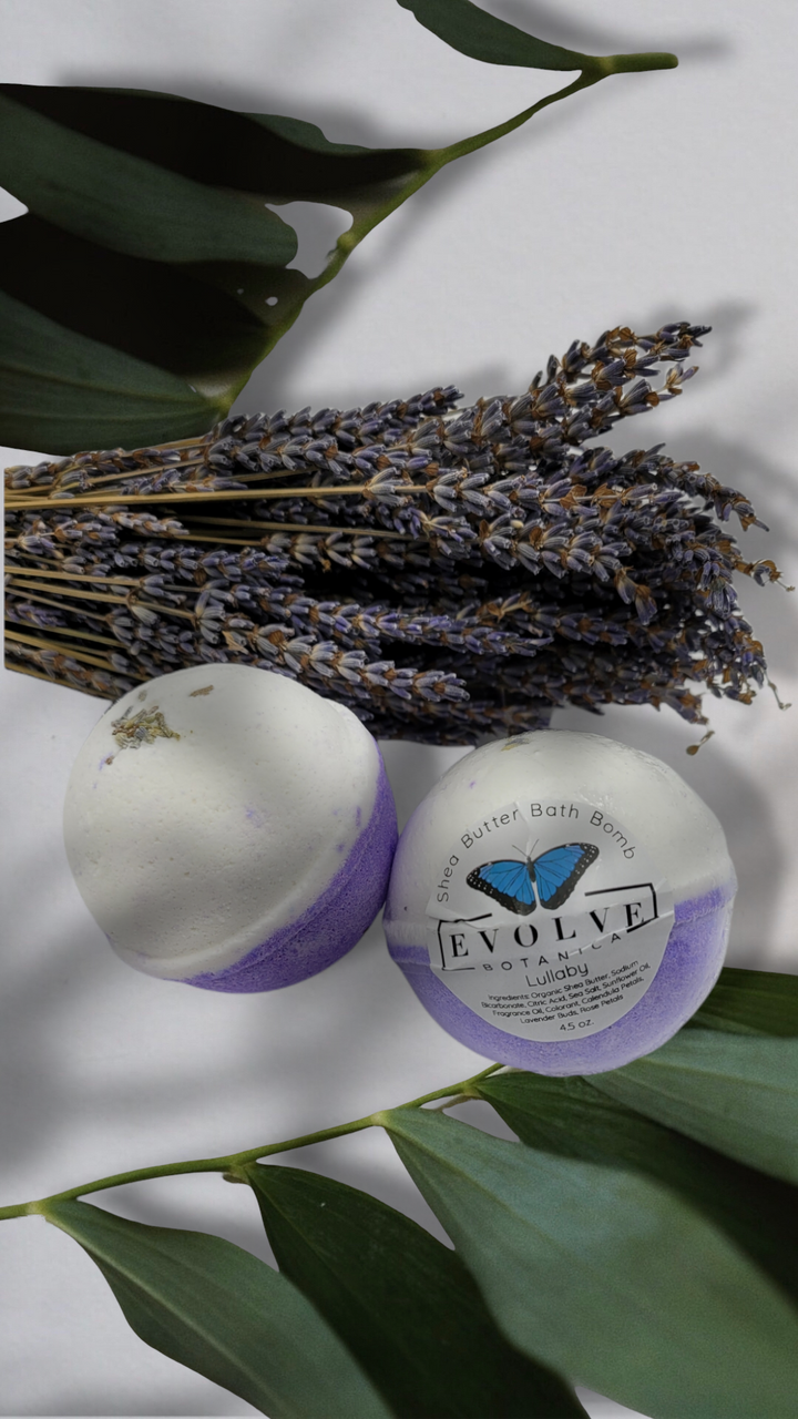 Bath Bomb - Lullaby from Evolve Botanica