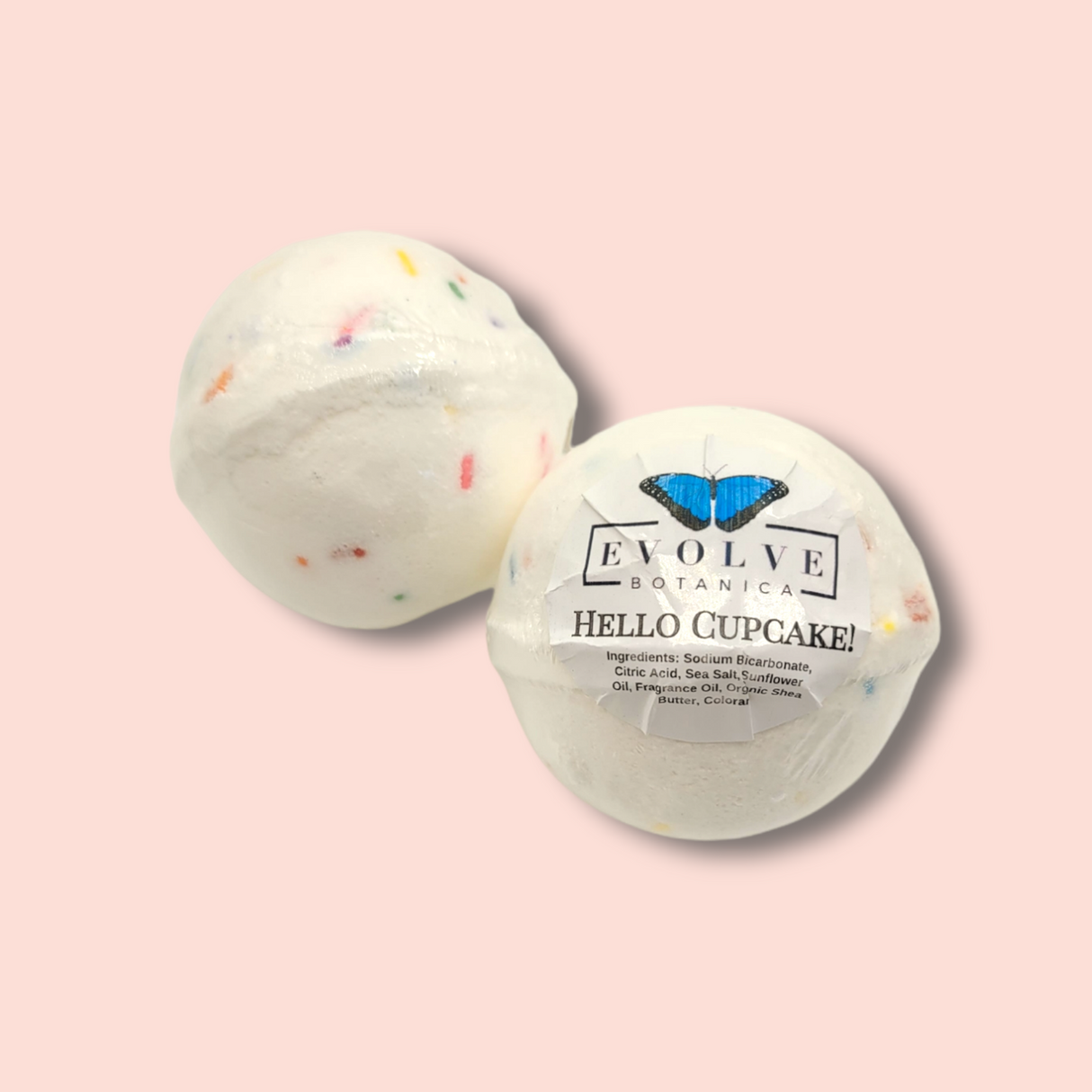 Bath Bomb - Hello Cupcake! from Evolve Botanica