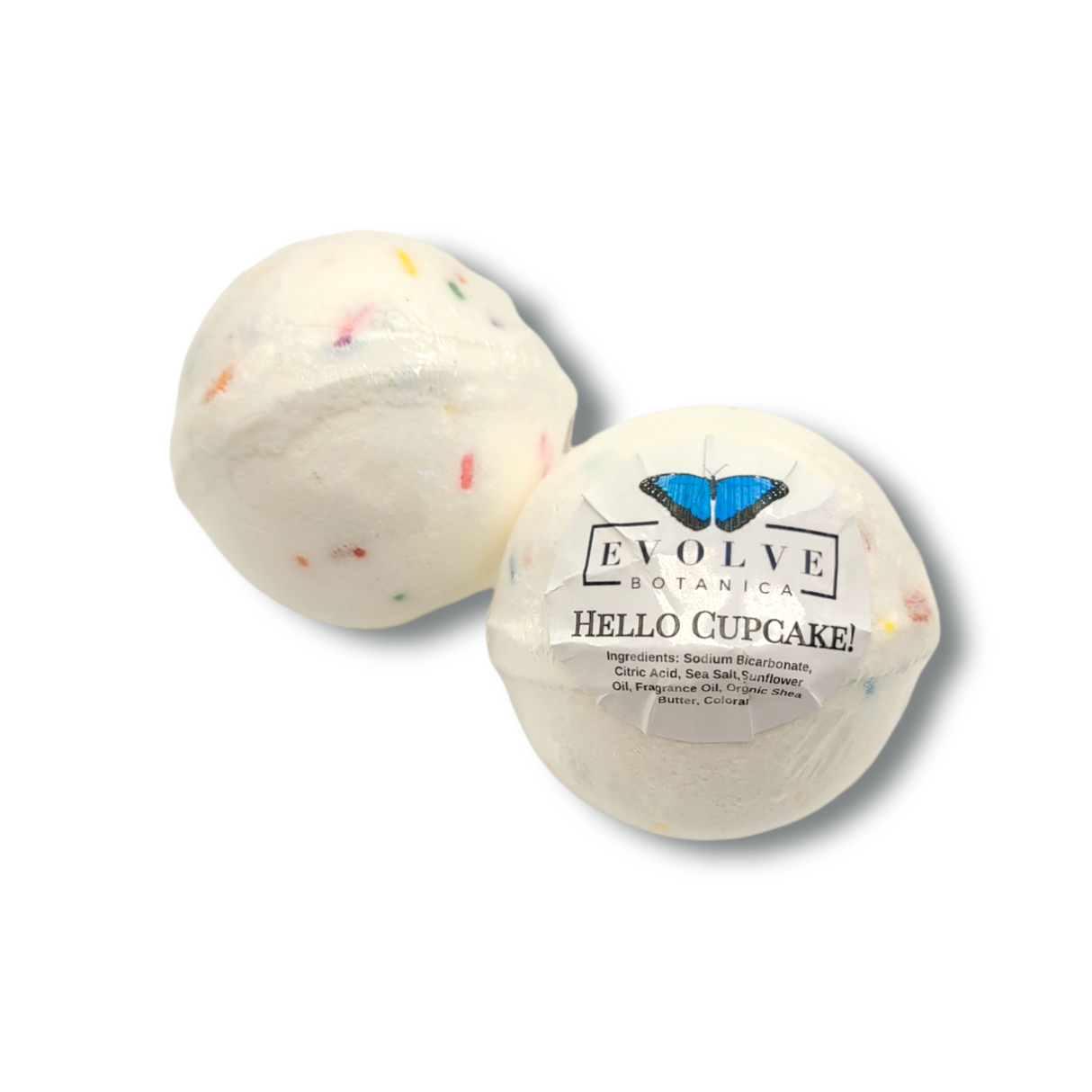 Bath Bomb - Hello Cupcake! from Evolve Botanica