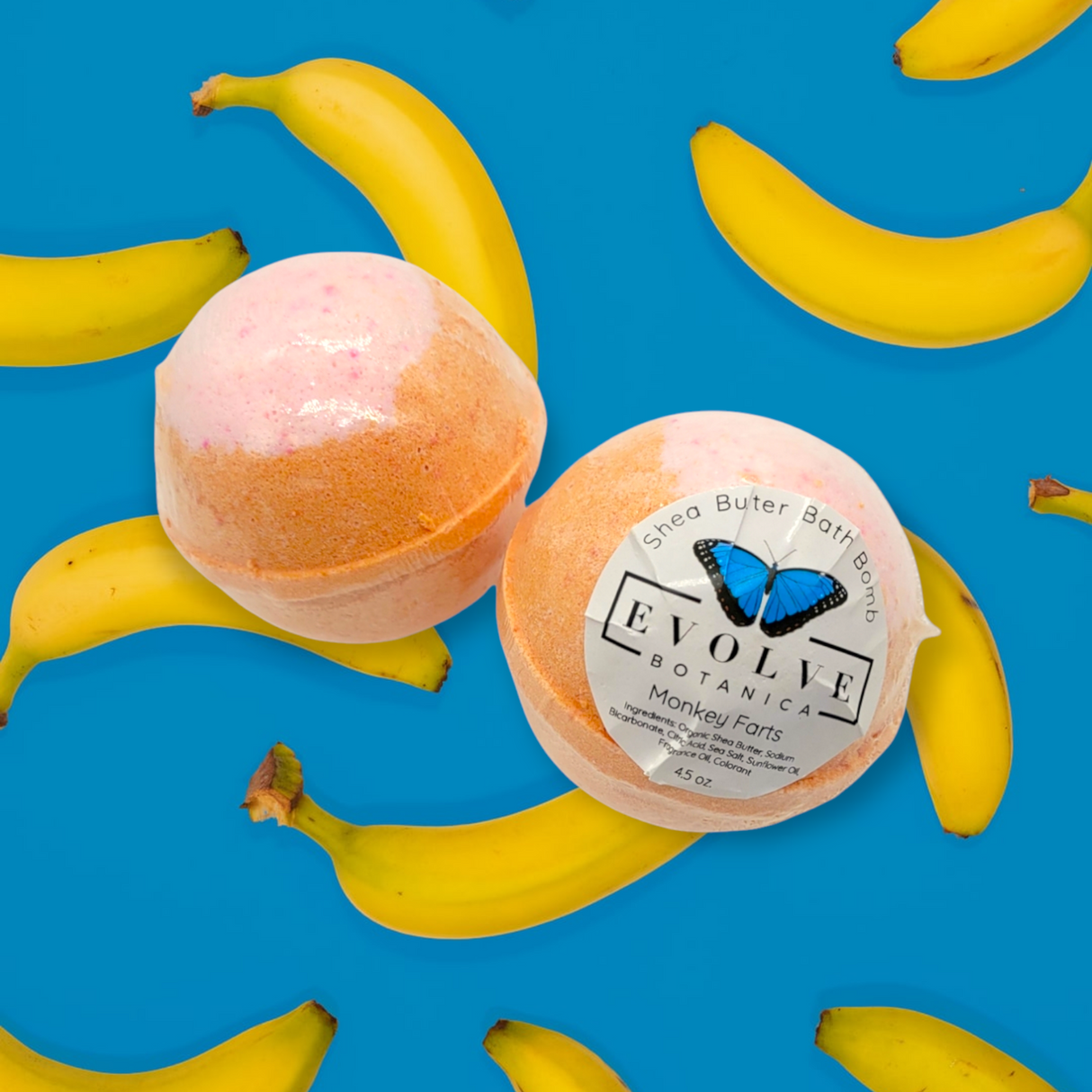 Bath Bomb - Monkey Farts from Evolve Botanica