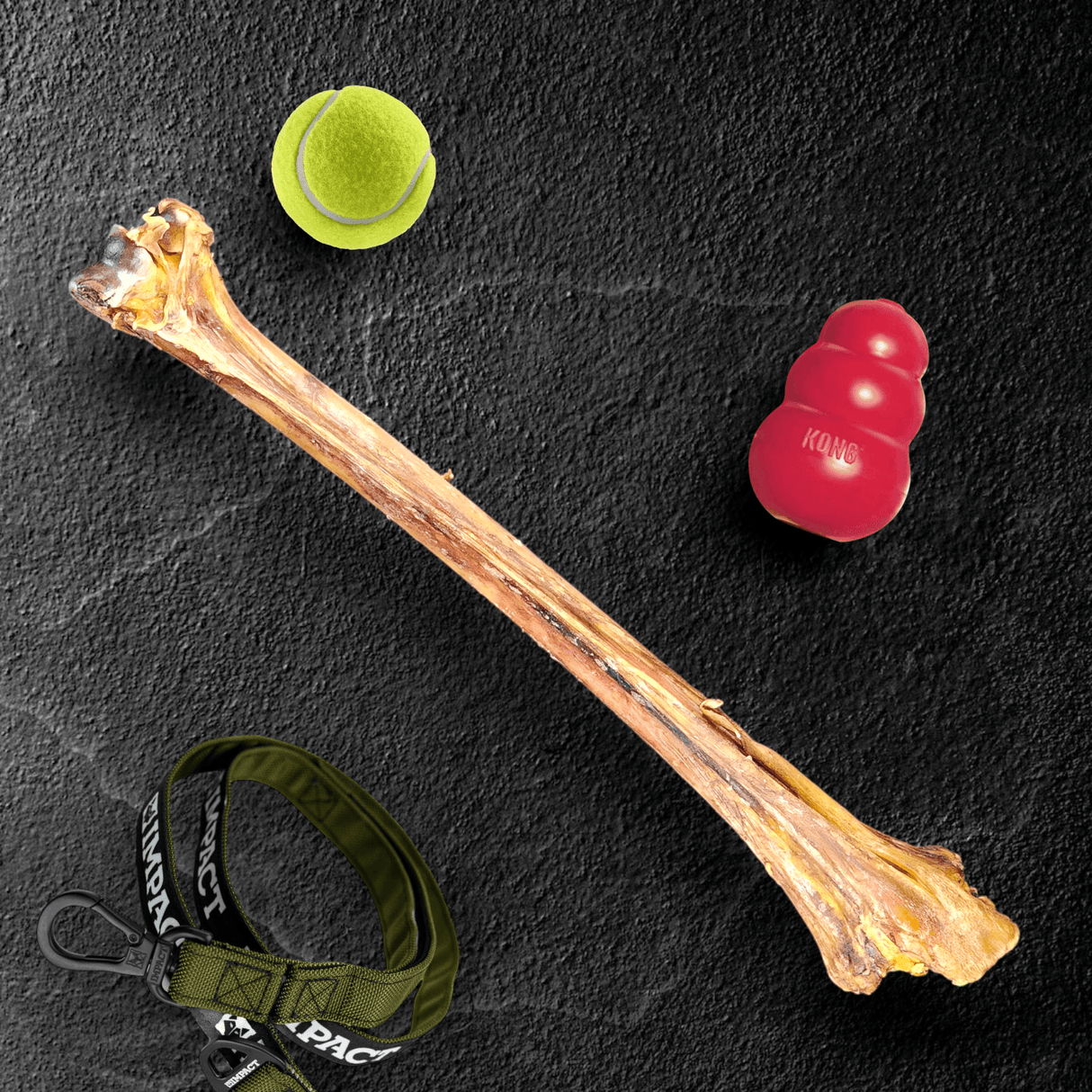 Ostrich Long Bone (19" x 3.5"): The Ultimate Challenge for Medium, Large & Extra-Large Dogs from Savannah Pet Food