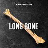 Ostrich Long Bone (19" x 3.5"): The Ultimate Challenge for Medium, Large & Extra-Large Dogs from Savannah Pet Food