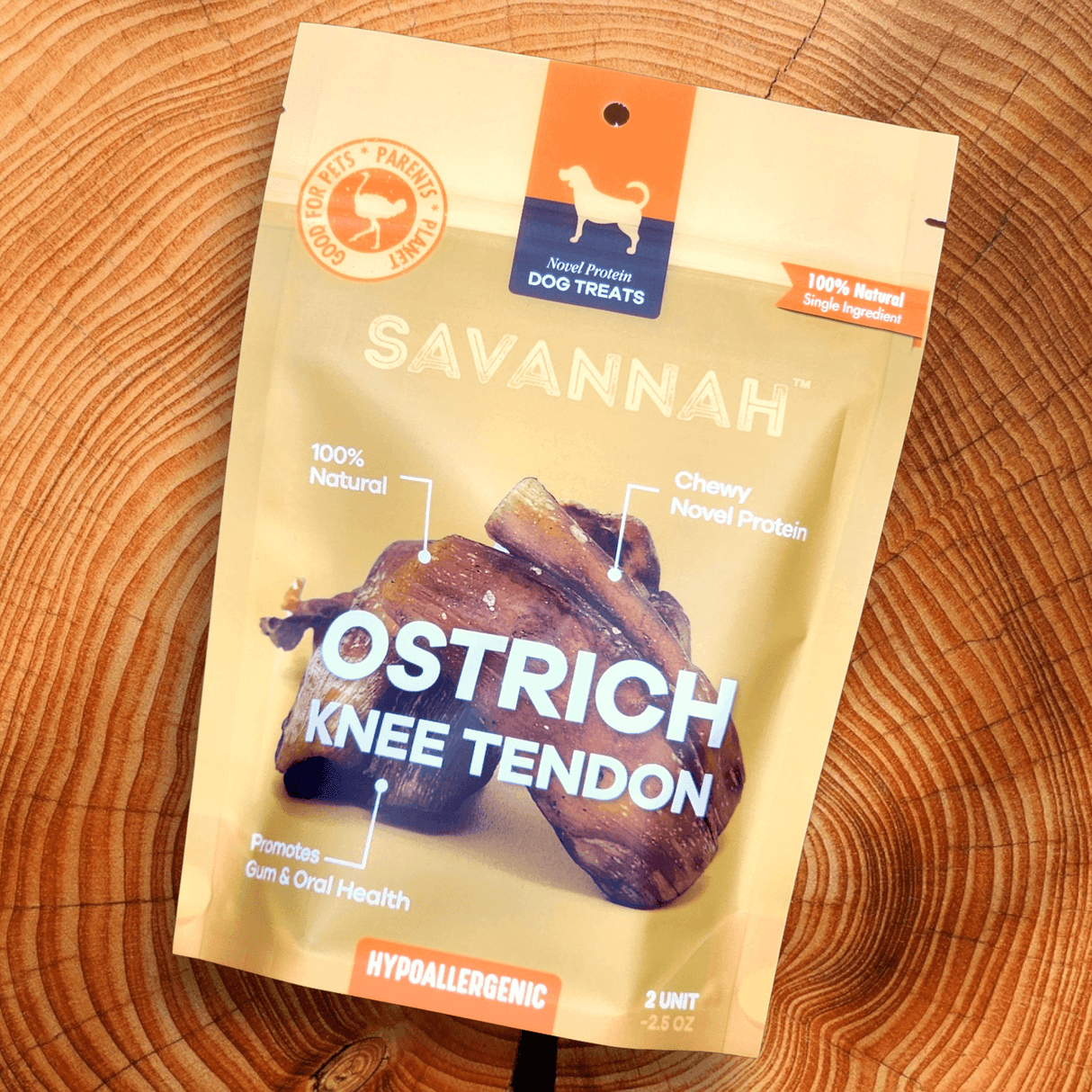 Chewy Ostrich Knee Tendon: The Satisfying, Joint-Supporting Chew from Savannah Pet Food
