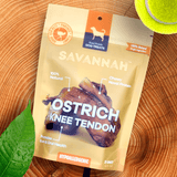 Chewy Ostrich Knee Tendon: The Satisfying, Joint-Supporting Chew from Savannah Pet Food