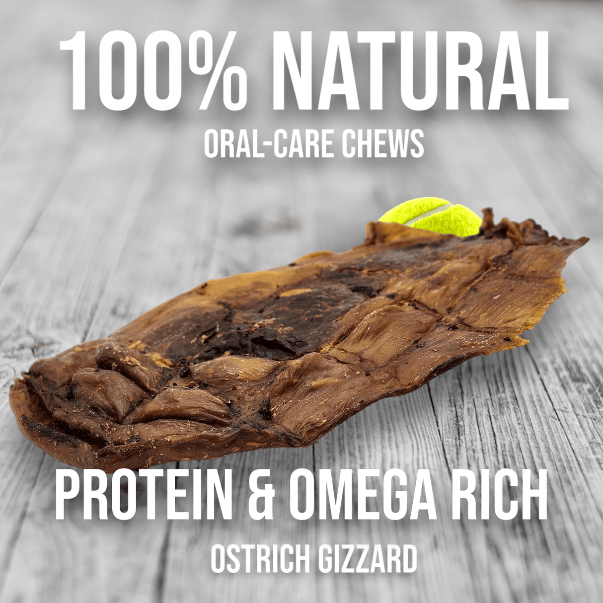 Chewy Ostrich Whole Gizzard: The Protein & Omega-3 Rich, Natural Dog Chew Treat from Savannah Pet Food