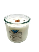 Rocks Candle - Moonlight Tide (Wood Wick Moonstone Gemstone Soy Candle) from Evolve Botanica