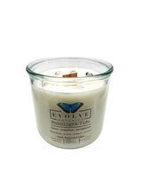 Rocks Candle - Moonlight Tide (Wood Wick Moonstone Gemstone Soy Candle) from Evolve Botanica