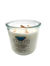 Rocks Candle - Date Night (Wood Wick Rose Quartz & Carnelian Gemstone Soy Candle) from Evolve Botanica