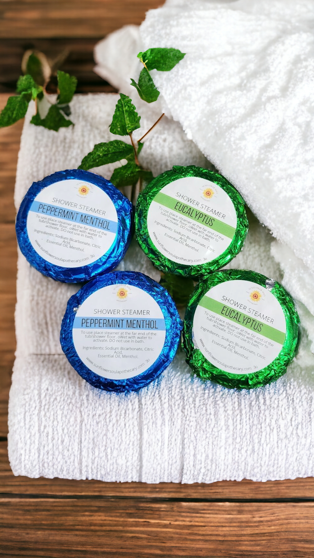 Shower Steamer From sunflowersoulapothecary