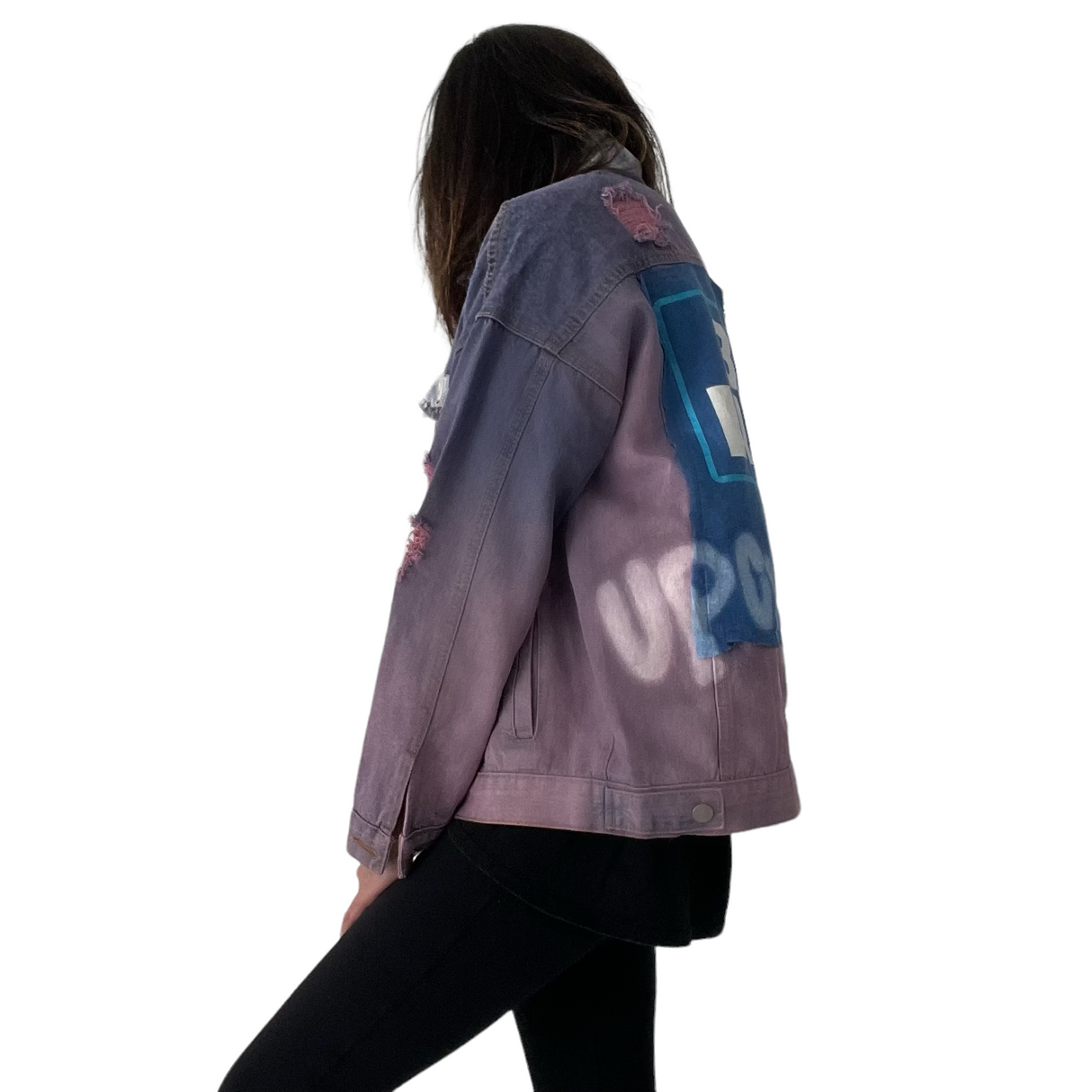 'UPCYCLED' by W+G Denim Jacket from Wren + Glory