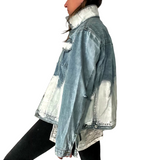'Beyond White' Denim Jacket from Wren + Glory