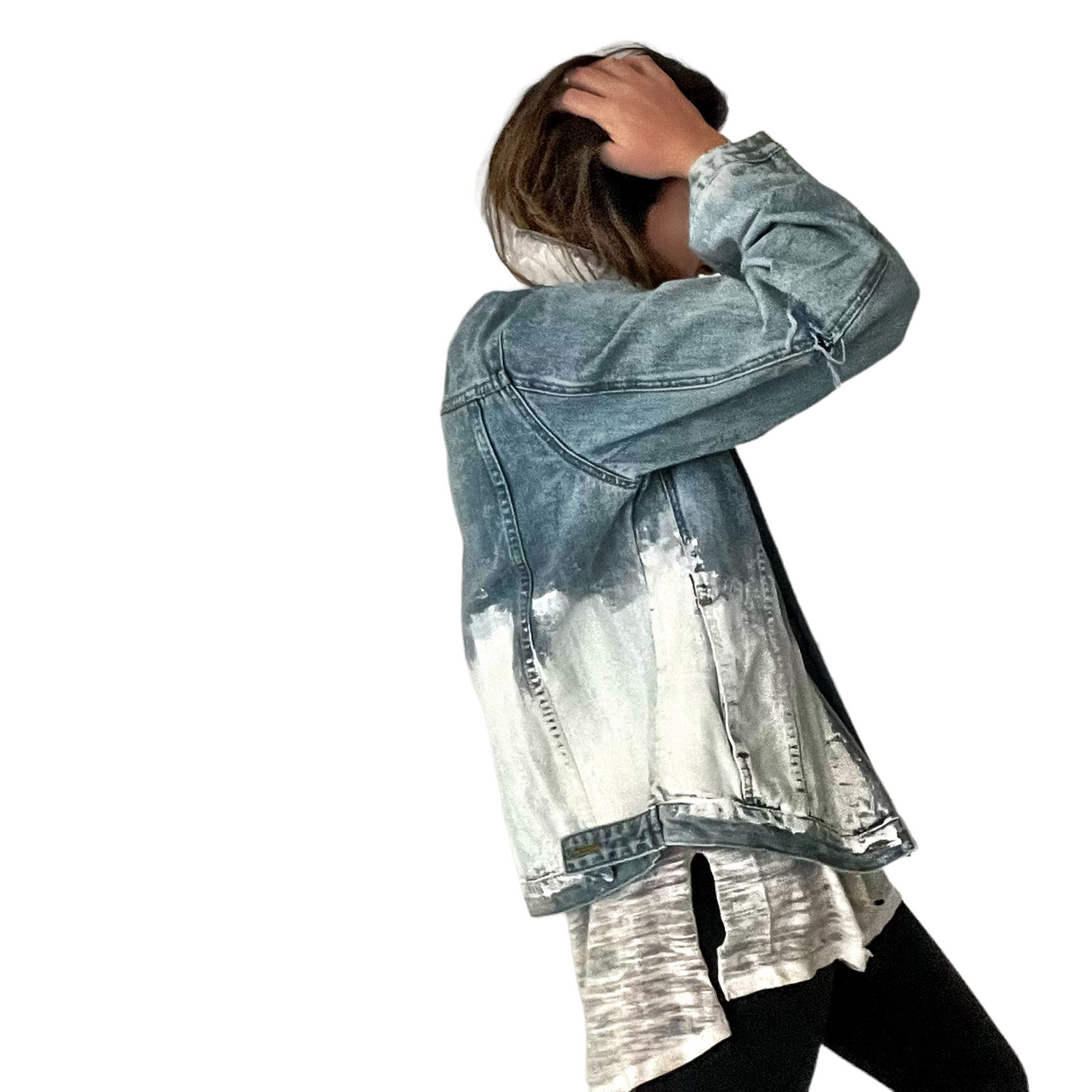 'Beyond White' Denim Jacket from Wren + Glory