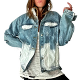 'Beyond White' Denim Jacket from Wren + Glory
