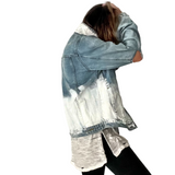 'Beyond White' Denim Jacket from Wren + Glory