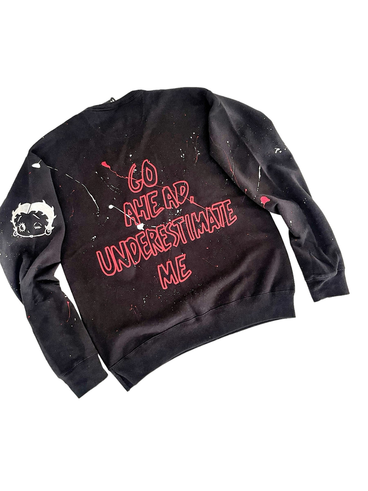 'Betty Boop x W+G' Crewneck from Wren + Glory