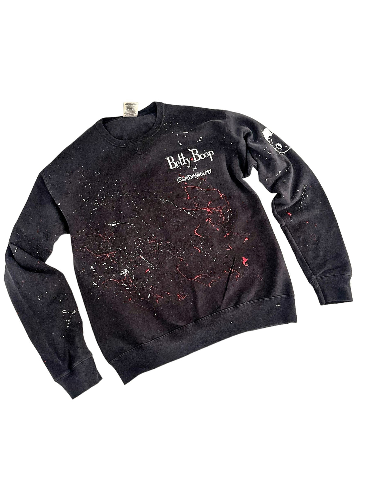 'Betty Boop x W+G' Crewneck from Wren + Glory