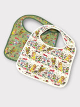 Musical Jubilee Bib in White from Timo & Violet