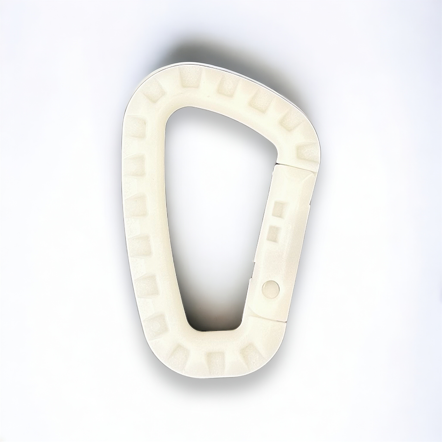 Ghost Glow Carabiner Clip Hook Keychain | from ONE SHEAR