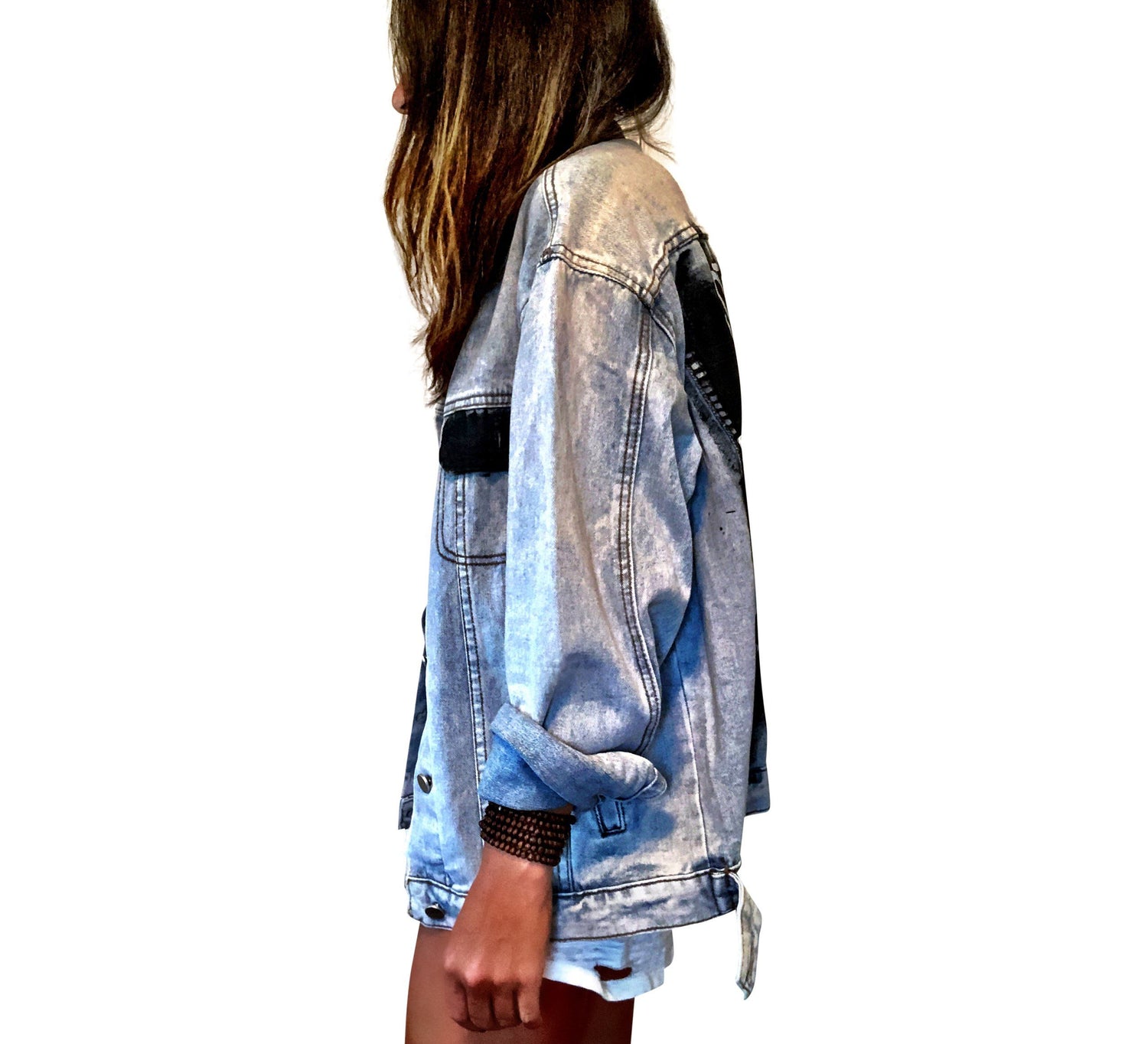 'TEQUILA TEQUILA' DENIM JACKET from Wren + Glory