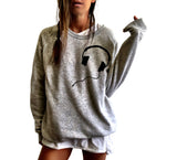 'SOUND WAVES' SWEATSHIRT from Wren + Glory