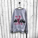 'SOUND WAVES' SWEATSHIRT from Wren + Glory