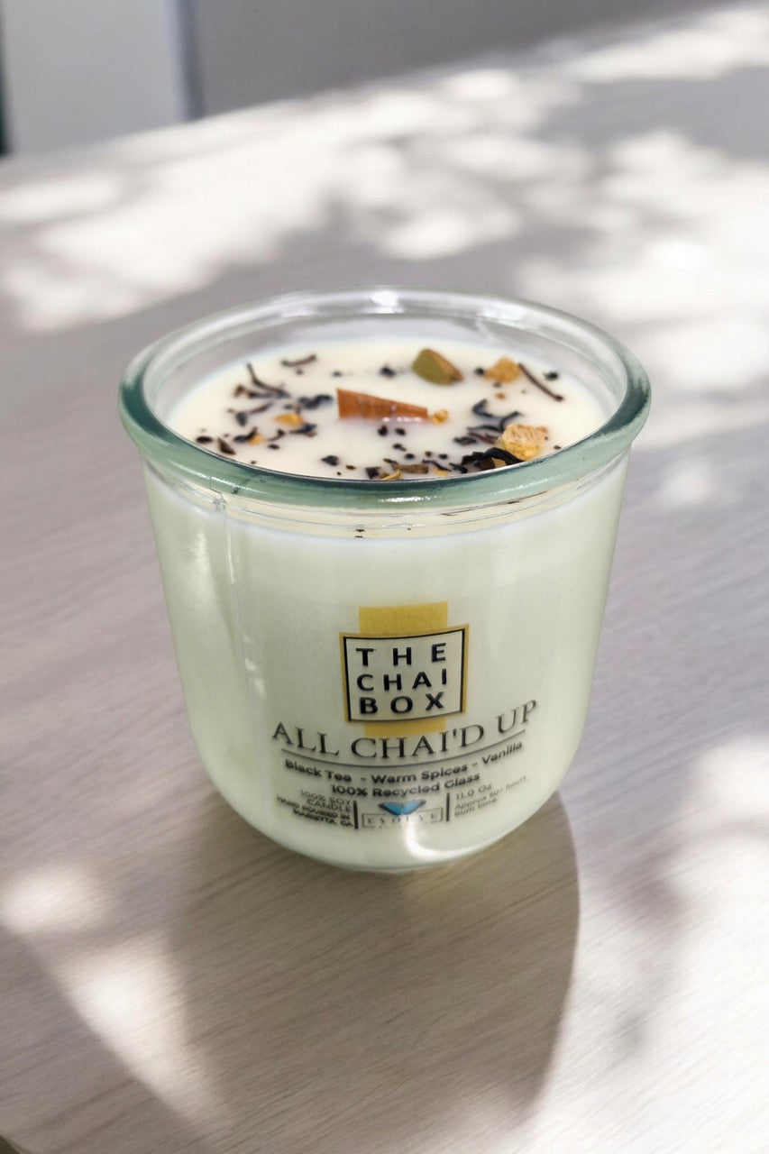Rocks Candle - Chai (Wood Wick Gemstone Soy Candle) from Evolve Botanica