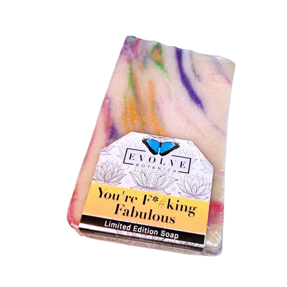 Seasonal Soap - You're F*#@king Fabulous from Evolve Botanica