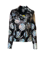 Any Old Iron x Smiley Iridescent Moto Jacket from Any Old Iron