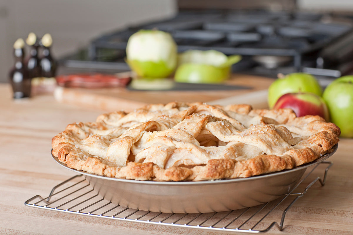 Multi Ply Stainless Steel Pie Pan from WaterlessCookware