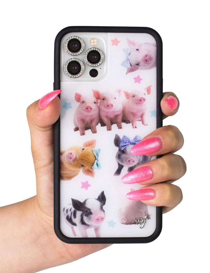 Little Piggies iPhone Case from Wildflower Cases