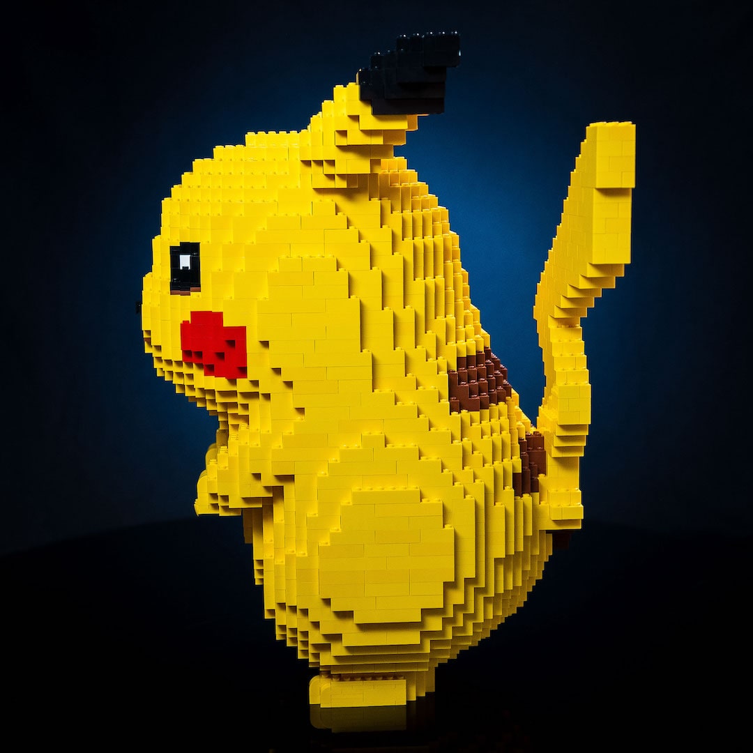 Life-Sized Electric Mouse from Bricker Builds