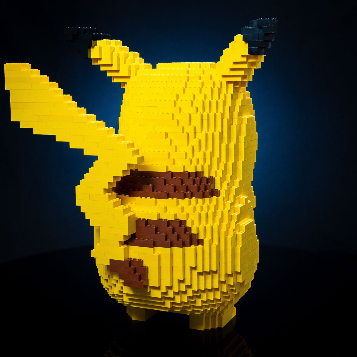 Life-Sized Electric Mouse from Bricker Builds