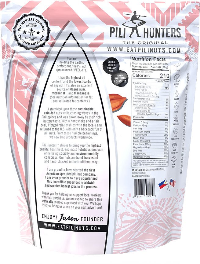 Just Pink Himalayan Salt 100% Keto, Paleo, Vegan from Pili Hunters