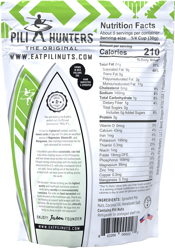 Organic Coconut Oil & Himalayan Salt from Pili Hunters
