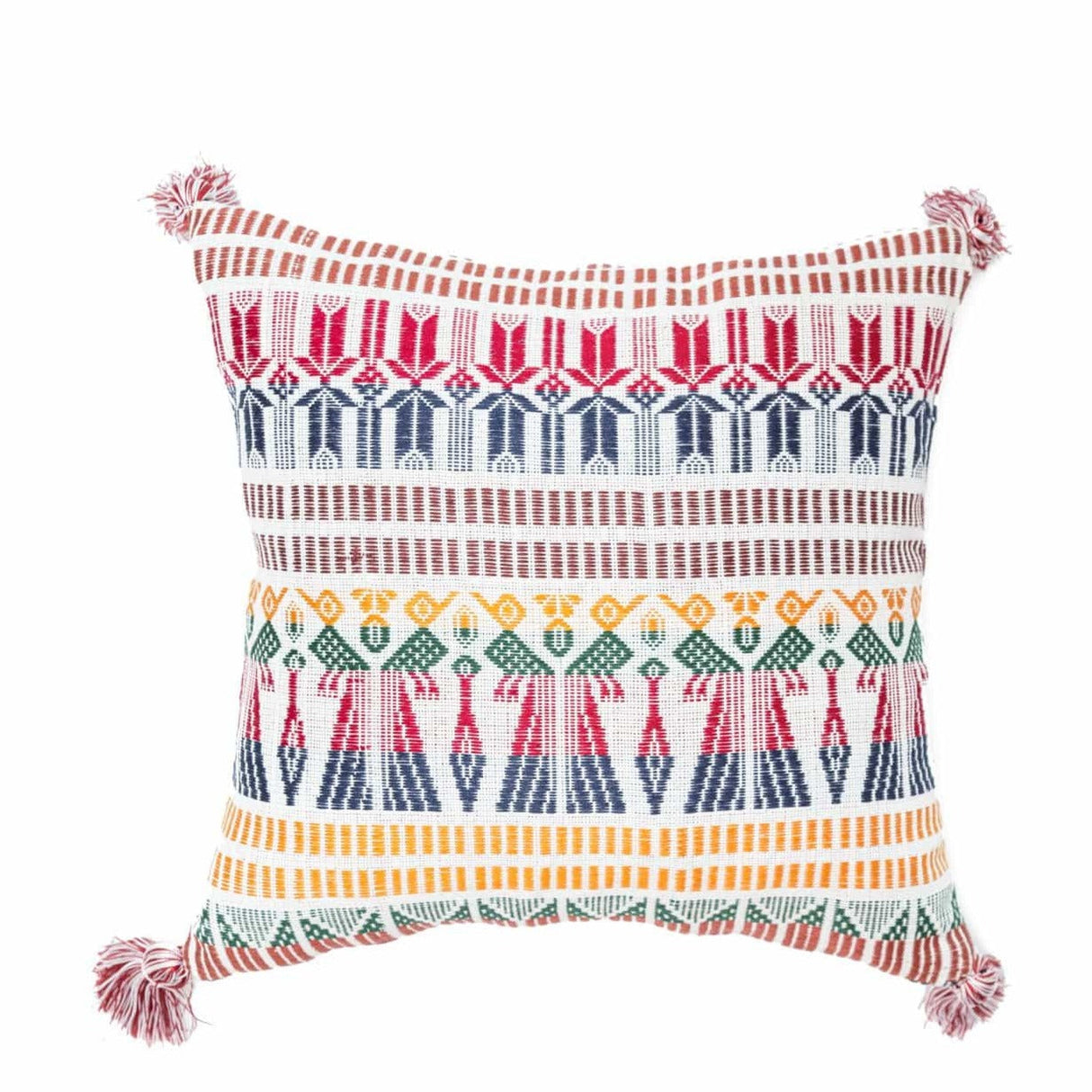 Guatemalan Brocade Throw Pillow from Upavim Crafts