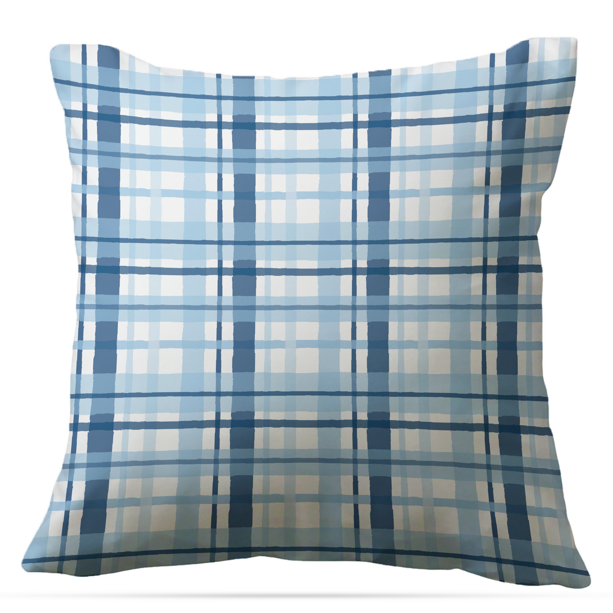 Plaid Indoor/Outdoor Pillow - Square from CB Studio