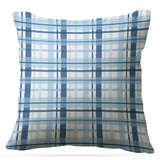 Plaid Indoor/Outdoor Pillow - Square from CB Studio