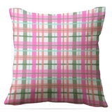 Plaid Indoor/Outdoor Pillow - Square from CB Studio
