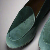 Men's Pine Suede Milano Loafer From Del Toro Shoes