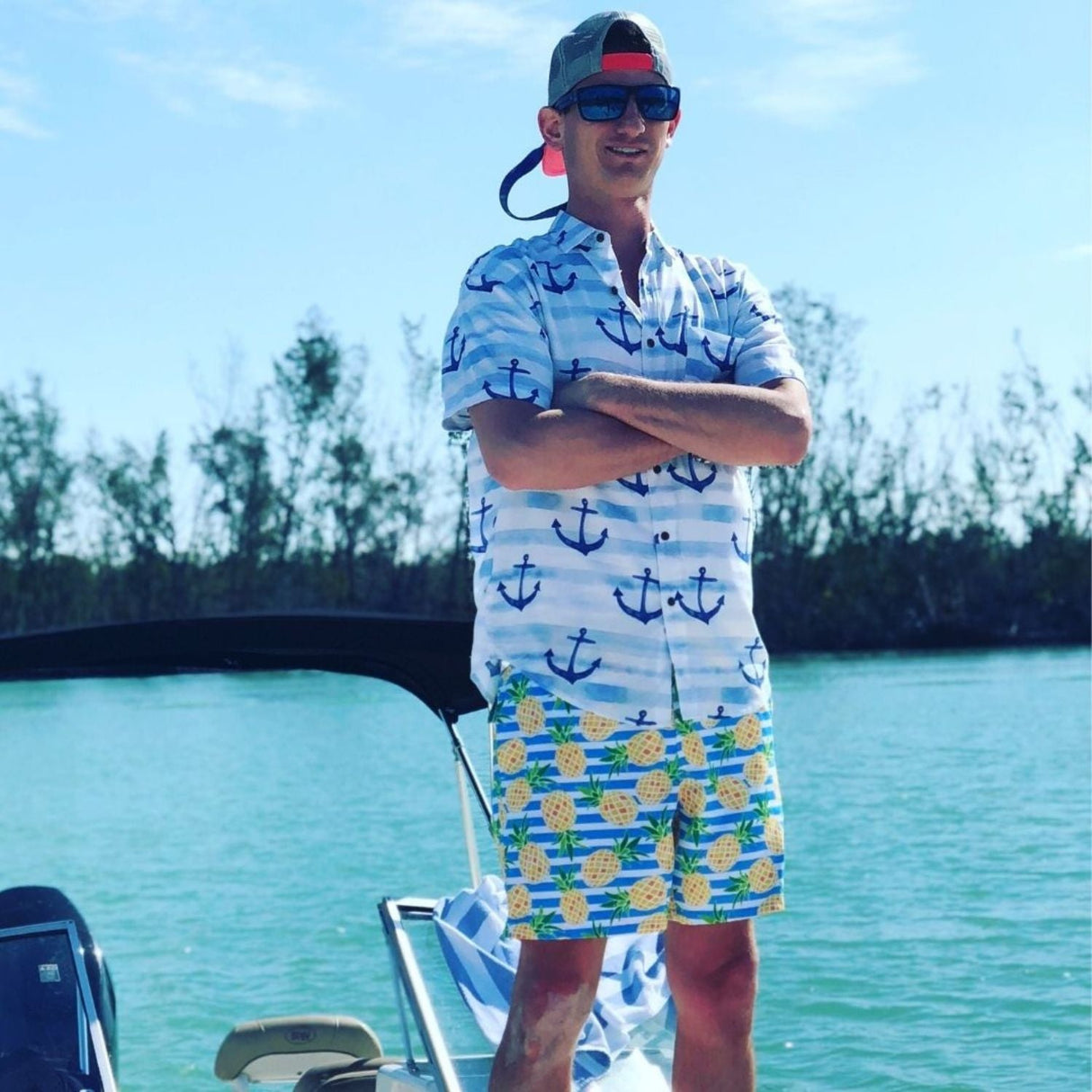 Pineapple Ace Swimsuit from Tropical Bros