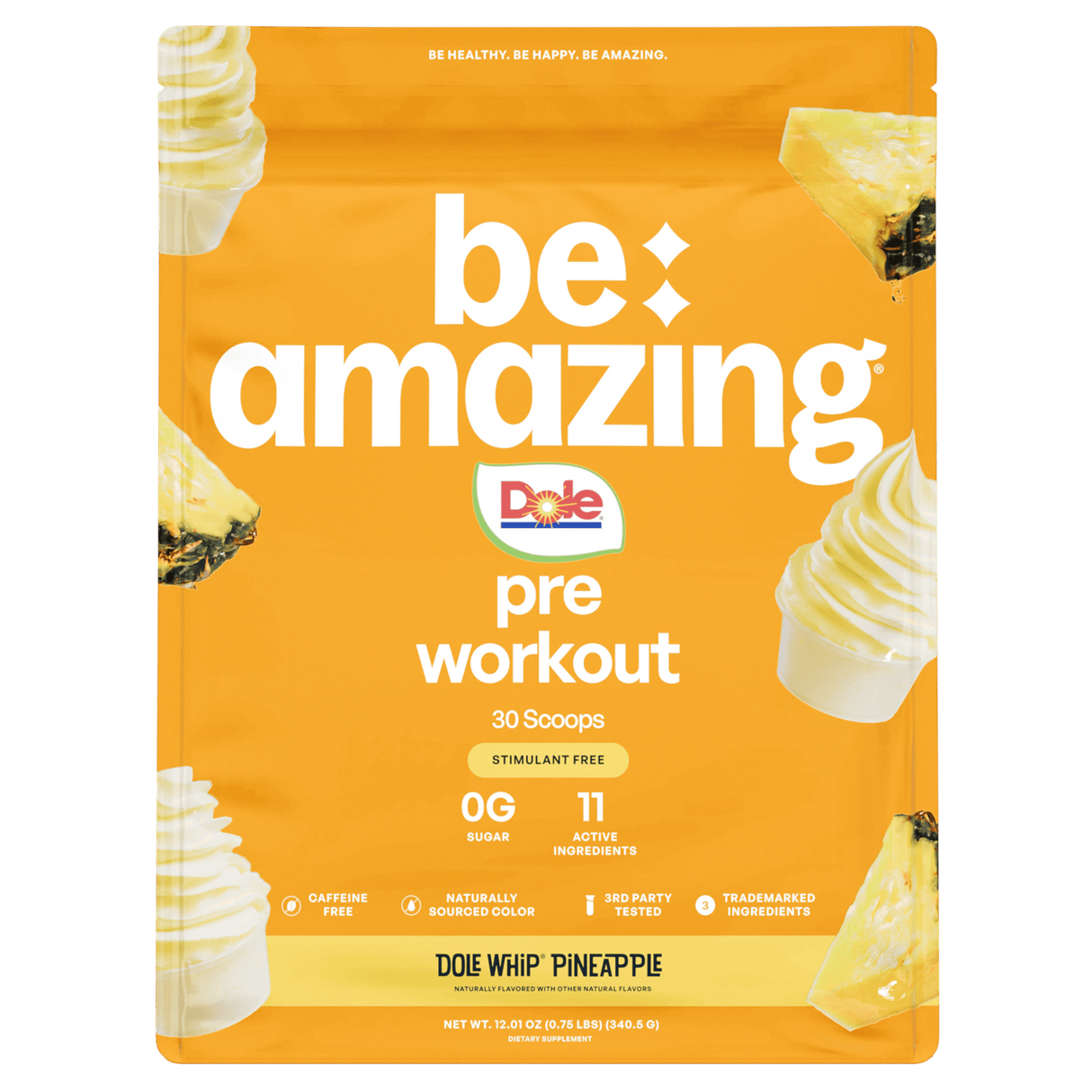 stimulant free pre workout from BEAM