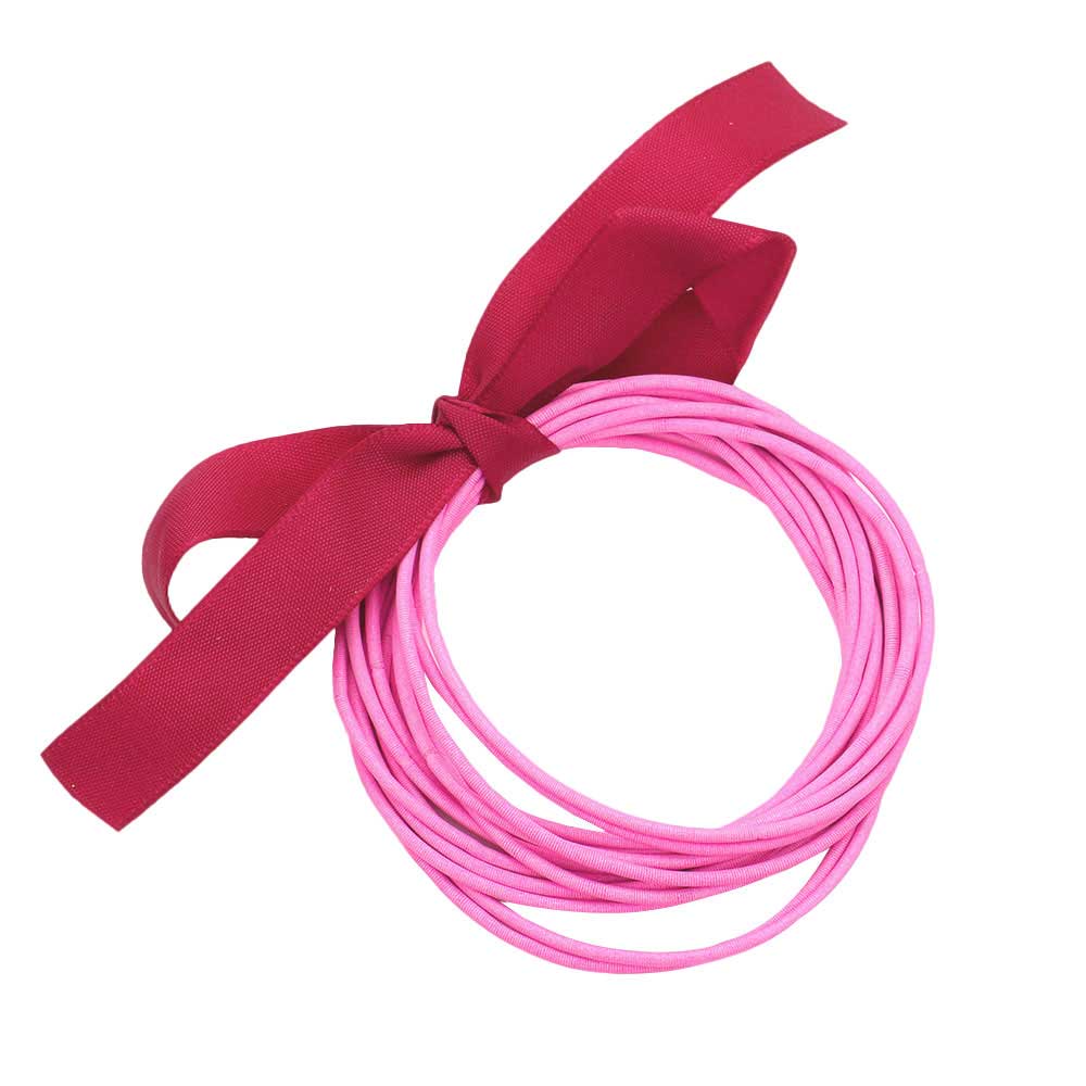 15PCS Guitar String Stackable Stretch Bracelets from Madeline Love