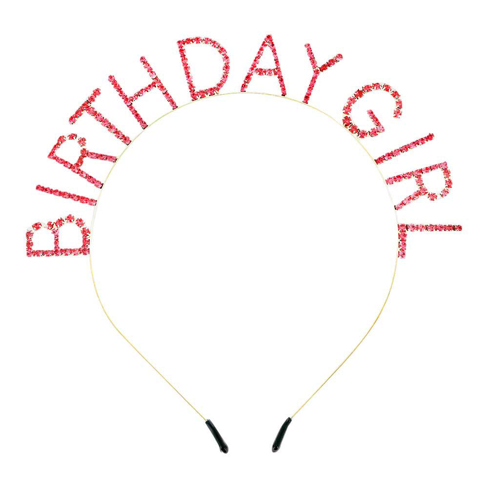 Birthday Girl Rhinestone Headband from Madeline Love