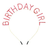 Birthday Girl Rhinestone Headband from Madeline Love