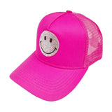 Bling Smile Accented Mesh Back Baseball Cap from Madeline Love