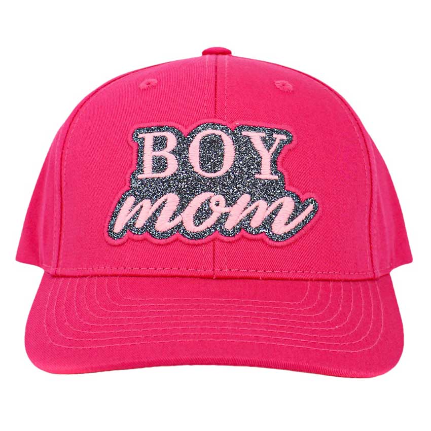 Boy Mom Message Baseball Cap from Madeline Love