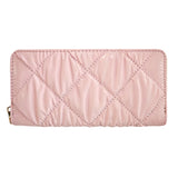 Shiny Faux Leather Padded Wallet with Wristlet  from Madeline Love